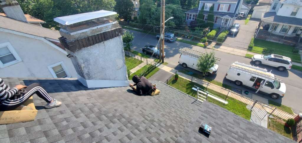 Chimney Flashing Installation Service Project Shot 4