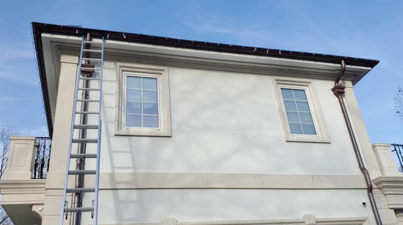 Gutter Copper Repair in Bronxville Project Shot 1