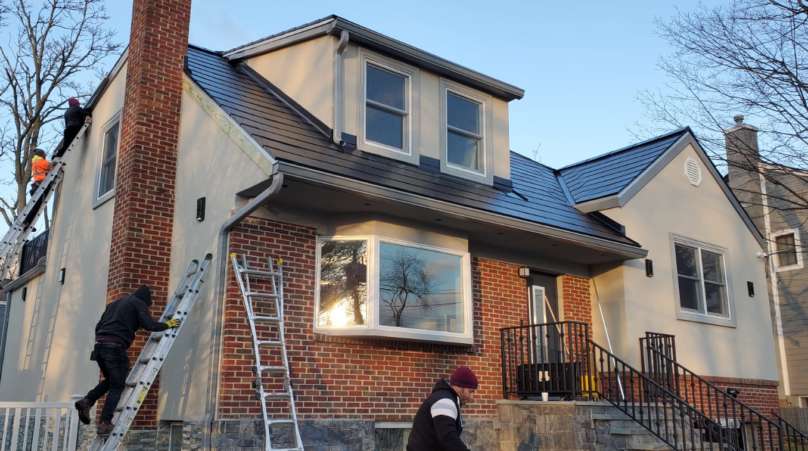 Old Roof Replacement in Scarsdale Project Shot 2