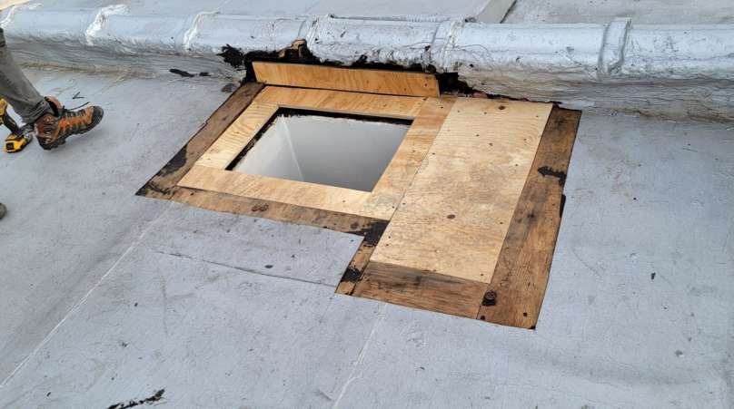 Existing Skylight Replacement Service in the Bronx Project Shot 6