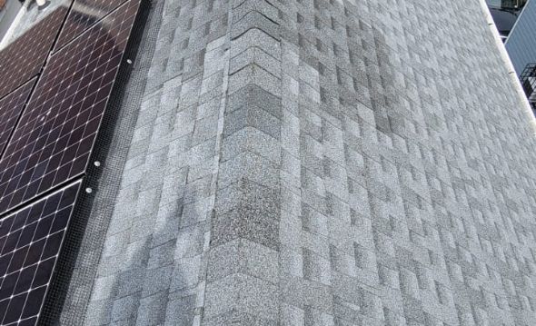 Damaged Shingle Roof Repair in the Bronx Project Shot