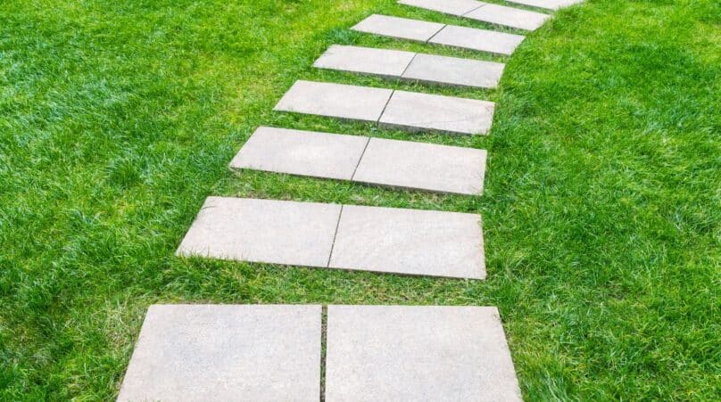 Can you use Regular Concrete for Stepping Stones