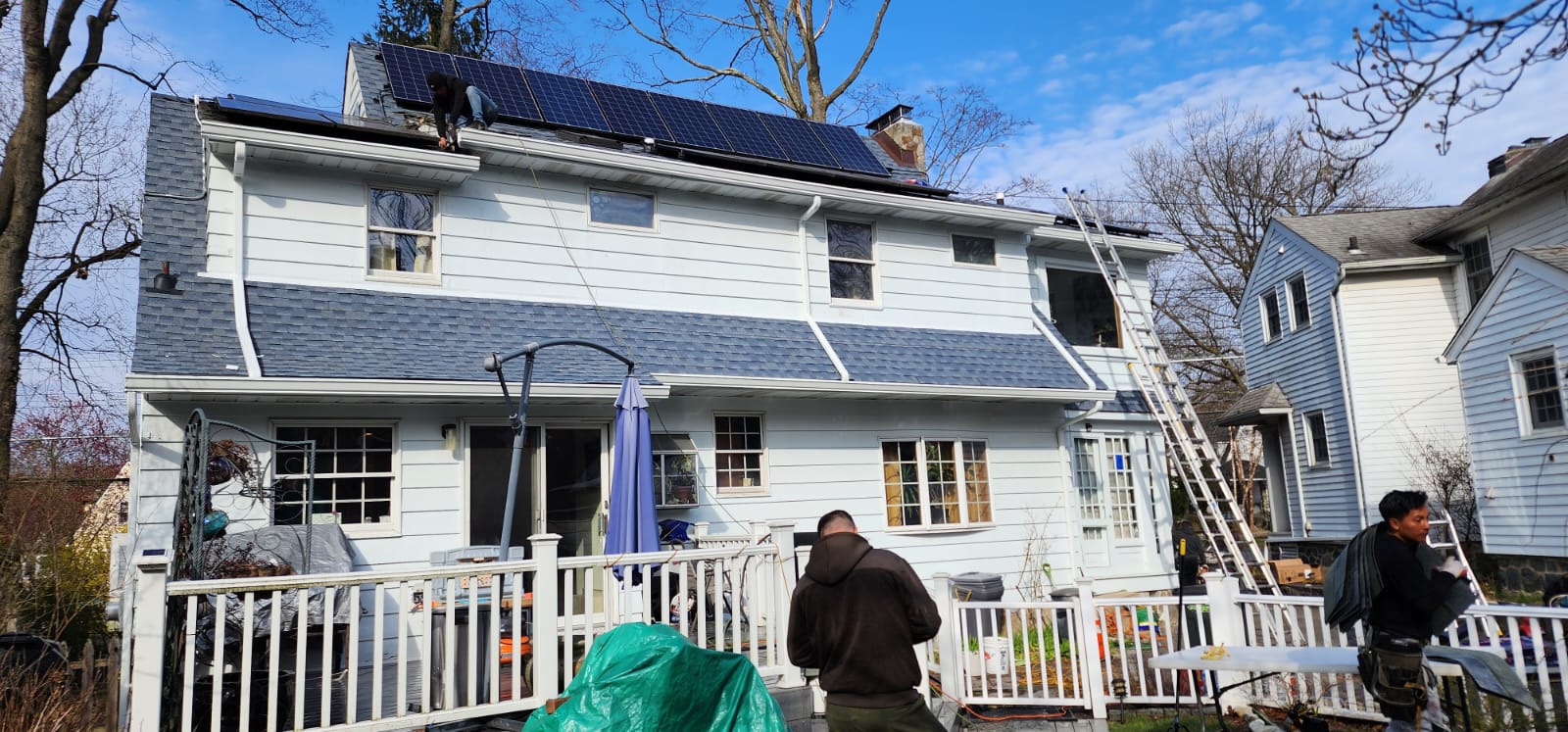 Shingle & Gutter Installation in New Rochelle Project Shot 4