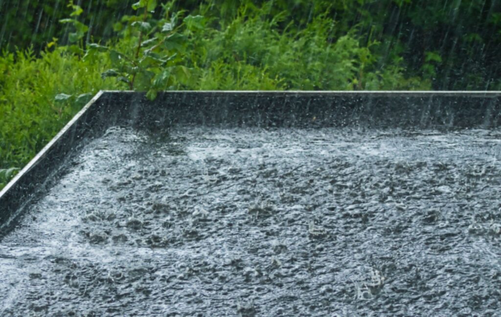 Is a Flat Roof Good for Rain?