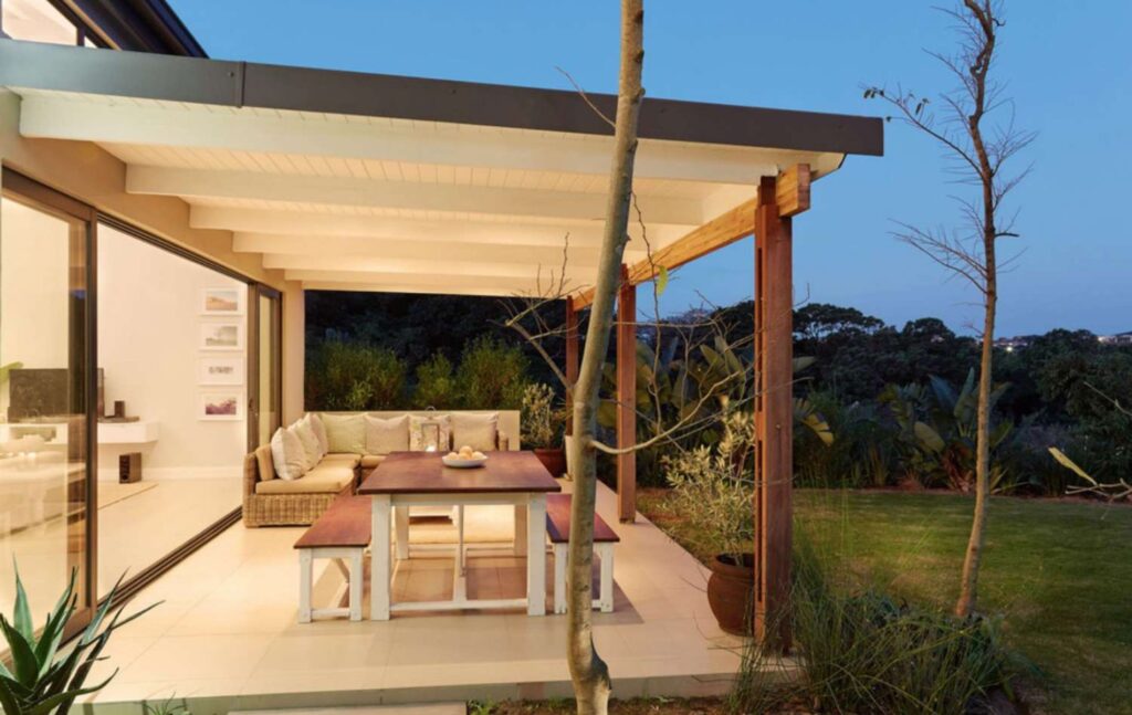 Outdoor Covered Patio Attached to House Design Ideas