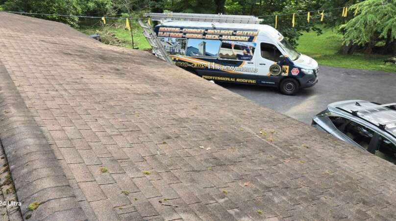 Shingle Roof Replacement in Westchester Project Shot 1