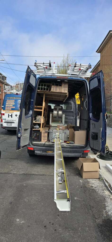 New Shingle Roof, Gutter, Siding and Soffit Installation in Bronx Project Shot 7