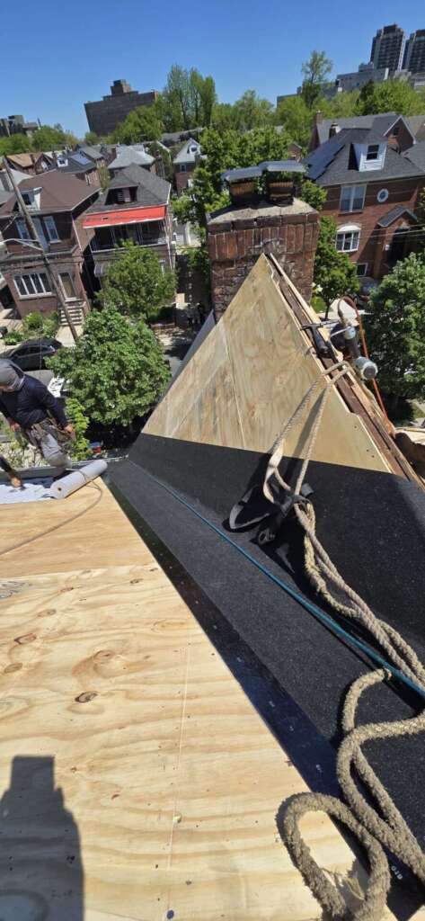 Perfect Shingle Roof Replacement Service Bronx NY Project Shot 3