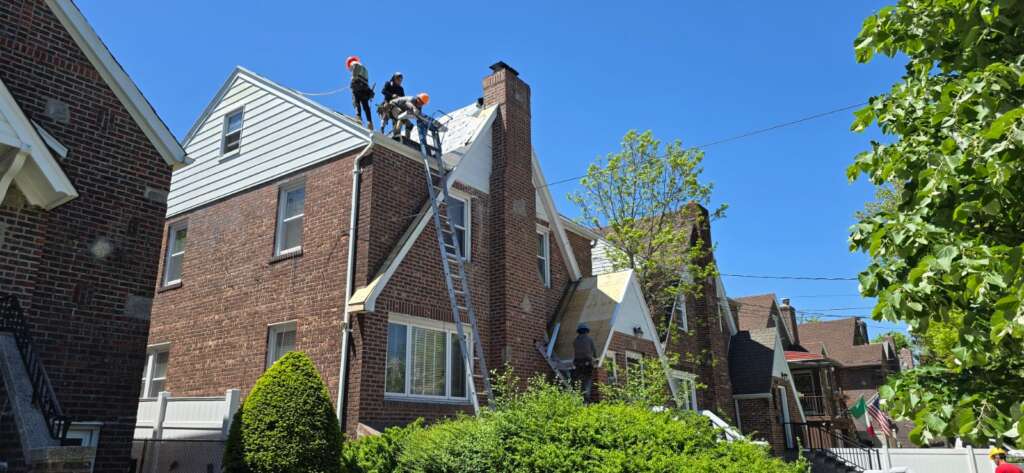 Perfect Shingle Roof Replacement Service Bronx NY Project Shot 4