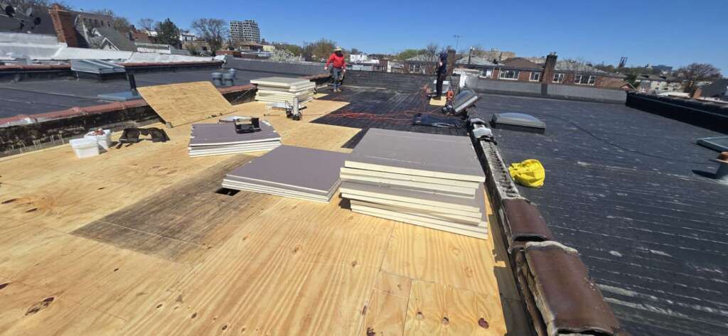 Excellent Flat Roof Replacement Bronx NY Project Shot 1