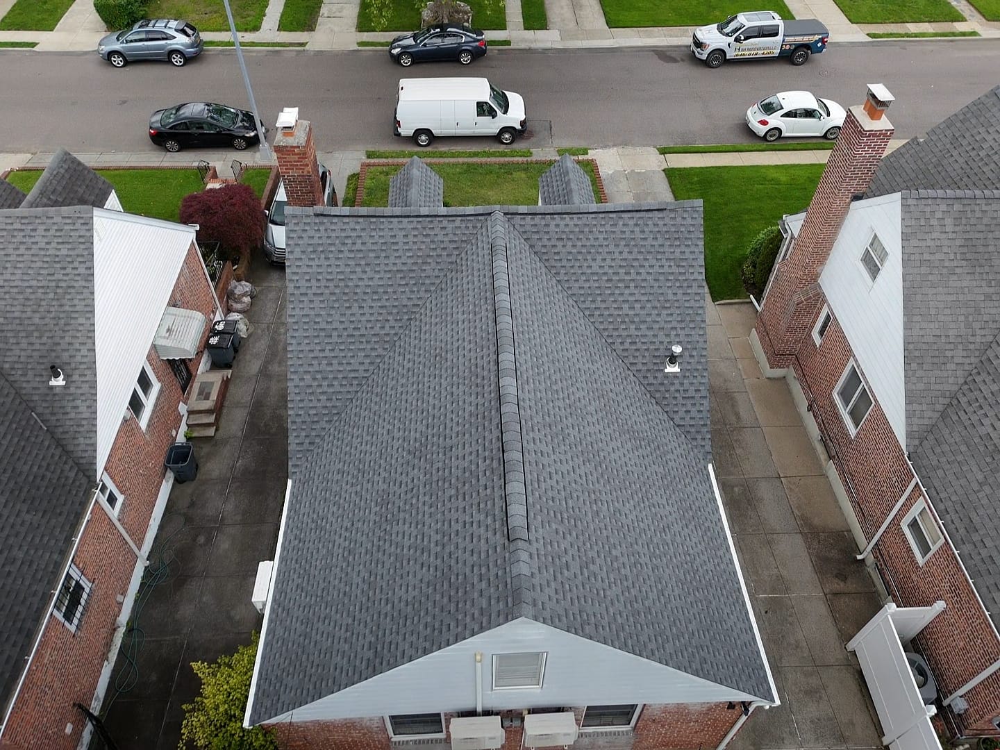 Roof, Plywood, Siding and Gutter Installation in Queens NY Project Shot 1