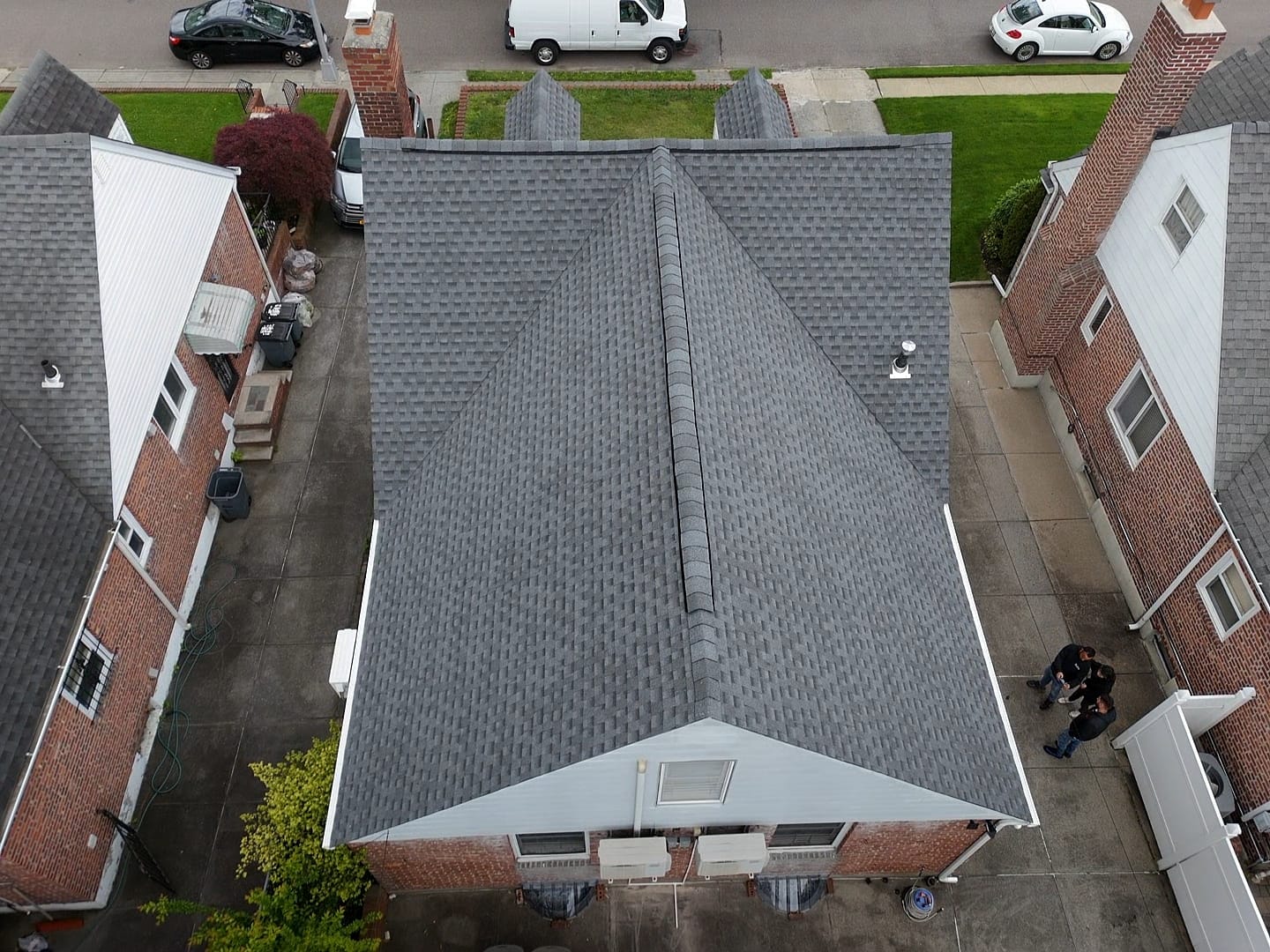 Roof, Plywood, Siding and Gutter Installation in Queens NY Project Shot 3