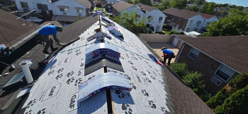 Roof, Plywood, Soffit and Gutter Replacement in Bronx Project Shot 6