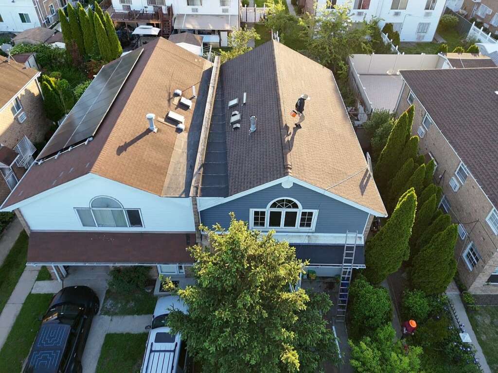 Roof, Plywood, Soffit and Gutter Replacement in Bronx Project Shot 8