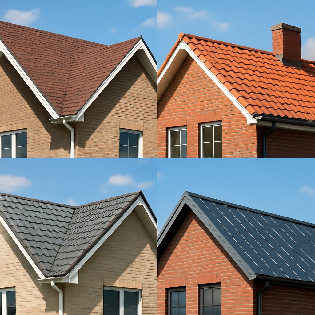 Variety of roofing materials