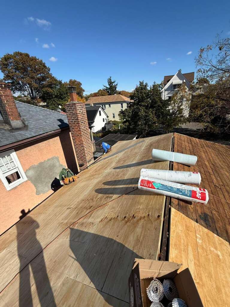 Shingle Roof, Gutter Replacement & Chimney Repair – Bronx, NY - Detail 2