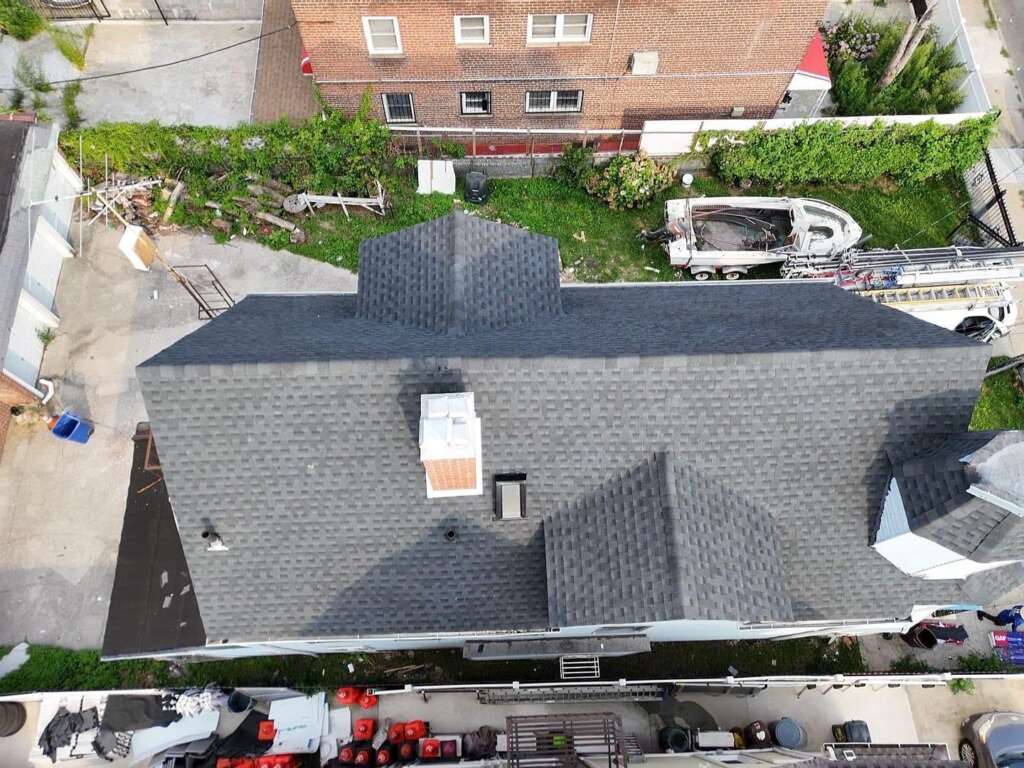 Shingle Roof, Gutter, and Soffit Replacement in Morris Park, Bronx - Detail 4