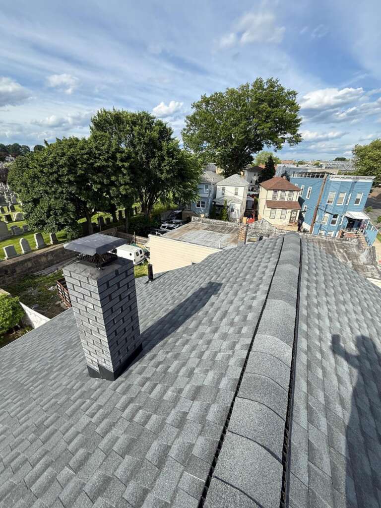 Shingle Roof Replacement, Gutter Installation & Chimney Rebuild in the Bronx, NY - Detail 6