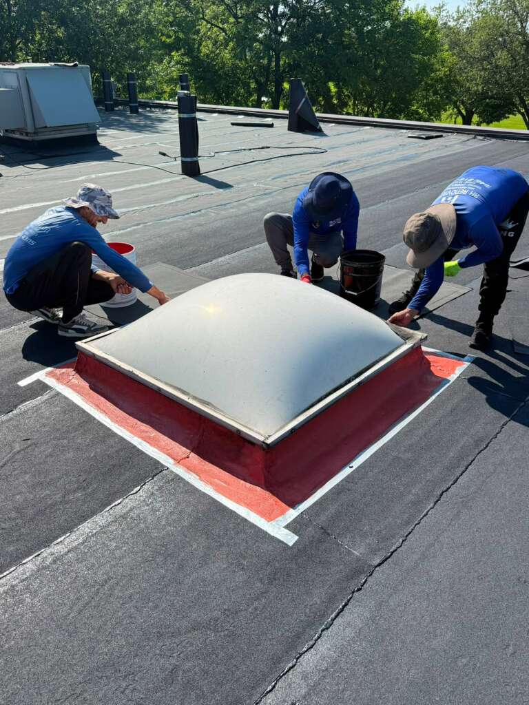 Commercial Flat Roof System Replacement - Detail 1