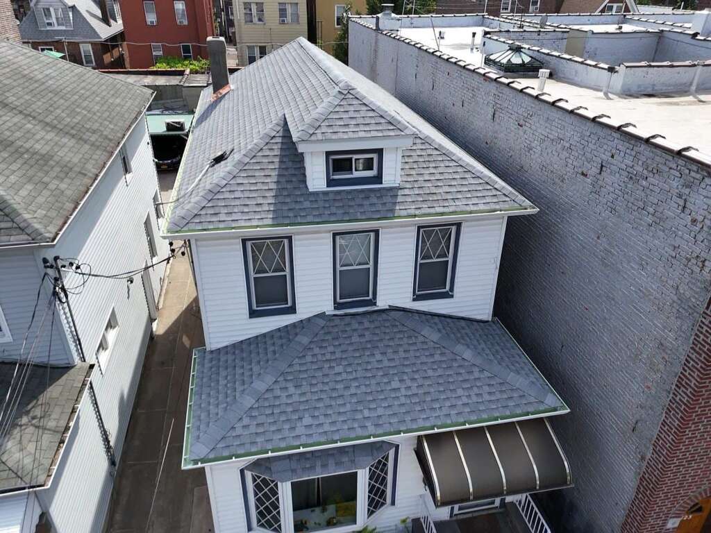 Shingle Roof, Gutter, and Soffit Replacement in Morris Park, Bronx - Detail 6