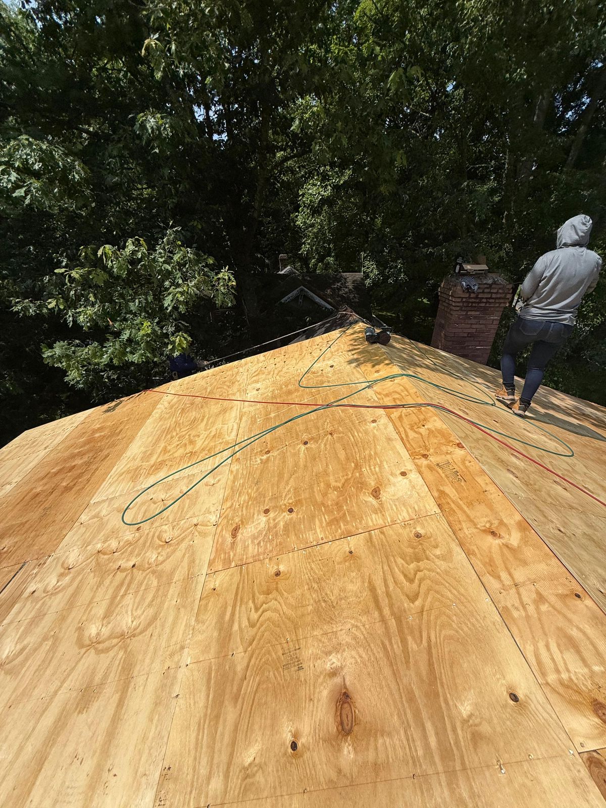 Shingle Roof Replacement & Gutter, Soffit, Chimney Copper Flashing – White Plains Westchester