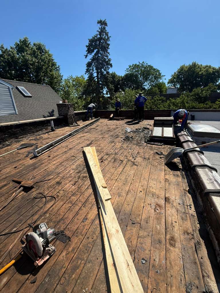 Flat Roof Replacement Bronx NY Completed by RH Renovation - Detail 3