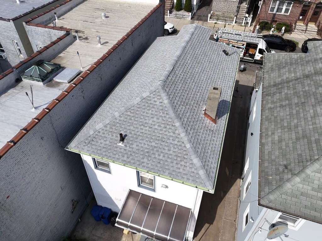 Shingle Roof, Gutter, and Soffit Replacement in Morris Park, Bronx - Detail 5