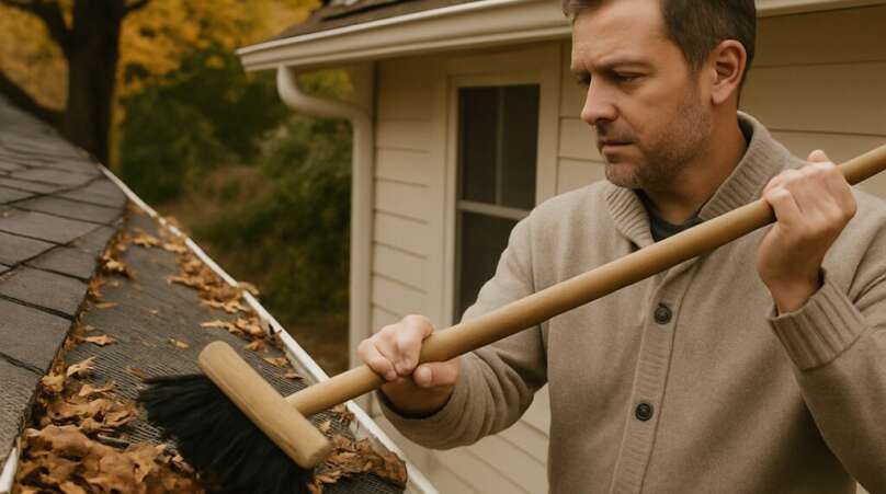how to clean gutters with gutter guards How to Clean Gutters with Gutter Guards You likely installed protection on your roof believing the days of climbing ladders were over. Unfortunately, the "maintenance-free" promise is one of the most persistent myths in home improvement. While legitimate gutter guard benefits include blocking large debris like maple seeds, these systems change your maintenance needs rather than eliminating them entirely. Think of your new setup like a kitchen sink strainer. Just as a strainer catches food scraps while letting water and sauce pass through, your guards allow pollen, dust, and shingle grit to slip past the mesh. This fine material settles at the bottom of the trough, eventually forming a heavy layer of "sludge" that can clog the system from the inside out. If you start seeing water spilling over the edge like a waterfall or weeds sprouting from the metal, the system is already failing. Mastering how to clean gutters with gutter guards prevents this hidden buildup from damaging your foundation. These tips will help you safely clear the blockage without breaking the guards. Identify Your Guard Type to Save 2 Hours of Labor Just like you wouldn’t clean a carpet the same way you clean tile, treating all gutter protection systems alike is a recipe for wasted effort. Attempting to pull a "clog" out of a system that is actually a solid cover can damage the brackets, while using high pressure on a delicate sponge insert might shred it entirely. Identifying the specific material sitting on your gutters ensures a clean flow without voiding your warranty. Most residential systems fall into four distinct categories, each handling water and debris differently: Micro-mesh Gutter Guards: Resembling a stainless steel coffee filter, these block almost everything, including pine needles, but can get coated with a "sludge" of pollen and dust. Screens: These feature larger holes similar to wire fencing; they stop big leaves but often let maple seeds and roofing grit pass through to the gutter floor. Foam Inserts: A porous sponge wedge that sits inside the trough; while easy to install, they tend to trap organic matter that can eventually sprout moss. Reverse-Curve (Solid Surface): A solid helmet over the gutter with a narrow slot; these rely on surface tension to pull water around the nose while leaves slide off the edge. These differences change your entire strategy. You can scrub a stainless steel mesh maintenance issue away with a stiff brush, but doing that to a reverse-curve system might smear debris over the curve, breaking the water tension and causing overflows. Once you have pinpointed your specific hardware, select the right gear to get the job done safely from the ground. Essential Tools for Ladder-Free Cleaning Staying on solid ground is the smartest way to maintain your gutter protection system, especially since most guard maintenance involves sweeping rather than deep scooping. While a ladder is sometimes necessary for stubborn clogs, the vast majority of "sludge" and leaf buildup can be managed safely from your driveway. This approach prevents dangerous falls and allows you to clean more frequently, preventing the heavy buildup that eventually forces water to overshoot the gutter edge. Water is often your best tool for clearing fine sediment like pollen or roofing grit that clogs micro-mesh. Instead of dragging a heavy pressure washer around—which can actually dent aluminum covers or shred fine screens—a simple telescopic wand attached to your garden hose usually offers the perfect balance of reach and pressure. These extendable poles curve over the gutter lip, allowing you to flush debris off the top and rinse the mesh pores clear without blasting water under the shingles. For dry seasons when lighter debris like pine needles or seed pods sit on top of the guards, a wet approach might create a muddy mess. A shop vacuum with a rigid extension kit allows you to lift debris right off the surface. If you don't own a heavy-duty vacuum, a manual brush screwed onto a painter’s pole works remarkably well to sweep the surface clean, acting much like a broom on a kitchen floor. Ensure you have these four ladder-free essentials ready to go: Telescopic Water Wand: To flush silt and pollen out of mesh pores. Gutter Vacuum Attachment: For sucking up dry piles of leaves and pine needles. Soft-Bristle Pole Brush: To gently sweep surface debris without scratching the finish. Garden Hose with High-Pressure Nozzle: To provide the necessary flow for the wand. With your gear assembled, you are ready to tackle the specific technique for sweeping debris off micro-mesh screens without damaging them. How to Sweep Debris Off Micro-Mesh Screens Without Damaging Them Waiting for a sunny stretch of weather cuts your cleaning time in half when maintaining micro-mesh guards. When leaves and pine needles are wet, they stick to the screen like paper maché, but dry debris creates a loose layer that easily flakes away with minimal effort. Use a brush with soft nylon bristles—similar to what you would use to wash a car—because stiff scrubbing brushes can snag the fine wire mesh or scratch the painted finish, inviting rust and deterioration later on. Removing stubborn items requires a specific movement pattern rather than just pushing dirt back and forth. For difficult debris like pine needles or maple seeds stuck vertically in the holes, hold your pole at a 45-degree angle and use short, lifting strokes. This "hooking" motion allows the bristles to flick the stems out of the mesh openings instead of shearing them off and leaving the tips permanently blocked inside the screen. Even when the surface looks spotless, the micro-mesh has one hidden vulnerability left to address. While you have successfully removed the visible clutter, a microscopic layer of pollen and roofing grit often remains trapped inside the pores, forming an invisible seal that water cannot penetrate. Why Your Gutters Overflow with Guards On—And How to Flush the 'Sludge' If you still see water cascading over the edge during heavy rain despite a clean surface, the culprit is likely hidden "silt film." Like the sink strainer analogy mentioned earlier, the guard stops the potato peels (leaves), but grease and coffee grounds (pollen and roof grit) still slip through. Over time, this fine sediment creates a waterproof paste on the underside of the mesh or a thick layer of sludge on the bottom of the gutter, blocking flow just as effectively as a pile of wet leaves. You usually don't need to unscrew the panels to fix this issue. Instead, use a high-pressure hose to "scrub" the inside of the gutter with water. A standard garden hose with a pistol-grip nozzle is perfect for this task, as pressure washers can be too aggressive and risk denting the aluminum. Target the entry point: Place the nozzle directly against the mesh at the end of the gutter farthest from the downspout. Agitate the sludge: Spray a focused stream through the screen to break up the heavy muck sitting on the gutter floor. Chase the debris: Move slowly toward the downspout, pushing the dirty water ahead of you until the runoff exiting the pipe runs clear. Regularly flushing gutter systems prevents organic matter decomposition, which creates the heavy mud that leads to sagging gutters and smells terrible in the summer heat. While mesh guards allow for this simple spray-through method, solid helmet-style covers block direct access to the gutter channel, requiring a different technique to clean underneath. Cleaning Solid 'Reverse-Curve' Guards Without Removing Sections Solid, helmet-style covers (reverse-curve systems) work like a spoon held under a running faucet: water sticks to the rounded edge and curls inward while leaves fall off. However, sticky pollen and road dust eventually form an oily film that breaks this physical bond. When this happens, rainwater stops clinging to the metal and shoots straight off the roof, mimicking the waterfall effect of a clogged system even though the channel inside is likely empty. Solve this "overshoot" problem by focusing on the "nose," the rounded front edge of the guard. Cleaning solid gutter guards effectively usually comes down to this single strip: use a sponge with dish soap to wipe the curve and remove the grime layer. This simple maintenance task restores the necessary surface tension, allowing water to grip the aluminum and flow into the trough rather than spilling onto your landscaping. Avoid removing these panels to access the interior, as reattaching them often requires interfering with roof shingles and can void installation warranties. While cleaning the underside of gutter protection is rarely necessary for solid covers due to their design, hidden blockages can still occur at the exit points. If the nose is clean but water still overflows, investigate the downspout entry, where small debris often clumps together unseen. Clearing Clogged Downspouts Under Guard Covers Even with the best protection installed, small seeds and grit can slip through the mesh and create a dense plug exactly where the gutter feeds into the vertical pipe. Since you cannot easily see inside a covered system, rely on external clues to identify a blockage. Watch for these specific indicators: Standing water remaining in the trough long after rain stops. Dripping seams at the elbow joints of the pipe. No flow at the exit even during heavy downpours. Solving this issue usually doesn't require dismantling the guards or climbing a ladder. The most effective trick for fixing clogged downspouts under covers is the "reverse flush." Take a garden hose with a high-pressure nozzle, insert it into the bottom elbow of the downspout, and push it upward as far as possible. Turn the water on full blast. This upward pressure acts like a plunger, lifting the compacted debris so it breaks apart and washes down around the hose. When water pressure alone fails, a wet/dry vacuum becomes your essential backup tool. By placing the vacuum hose over the bottom exit of the downspout, you can suck the obstruction down rather than trying to push it back up under the guard. This method avoids the risk of poking a plumber’s snake through the thin aluminum elbows. Once the vertical flow is restored, the next priority is maintaining that clear path. How Often Should You Flush Your Guard System? Seeing clean metal covers from your driveway is deceptive because fine pollen slips through the mesh, creating hidden sludge. The frequency of cleaning depends entirely on your landscape. Homes surrounded by maples or oaks usually require a single flush in late autumn. However, properties with pine trees need attention twice a year—spring and fall—because needles and sap create a sticky paste that significantly slows drainage. Balance ladder safety against your budget when deciding whether to DIY. Professional services typically charge around $150 to flush a guarded system. If you are comfortable using a high-pressure hose at roof height, you can save that money, but call a pro if the sludge has hardened enough to require removing the panels. Treat these systems like a car's air filter; they eventually reach capacity and need service. Effective gutter care focuses on preventing the overflow that damages foundations when filters clog. With the schedule set, you need a quick process to get it done. Your 15-Minute Semi-Annual Gutter Success Plan Stop guessing why water is overshooting your protection systems. By treating your guards like a sink strainer rather than a sealed lid, you turn a potential headache into a simple maintenance task. Keeping that mesh clear prevents the "sludge" buildup that threatens your foundation. Start with this 15-minute ground check before reaching for a ladder: Watch the Flow: Verify water exits the downspout with strong pressure during rain. Check the Distance: Ensure extensions move water 10 feet away from your foundation. Spot the Signs: Look for dark streaks on siding that indicate hidden overflow. Safety is the priority. If you cannot maintain three points of contact on a ladder, or if the roof is too steep, calling a professional is the right choice. Use these tips to keep your home safe and your foundation dry.