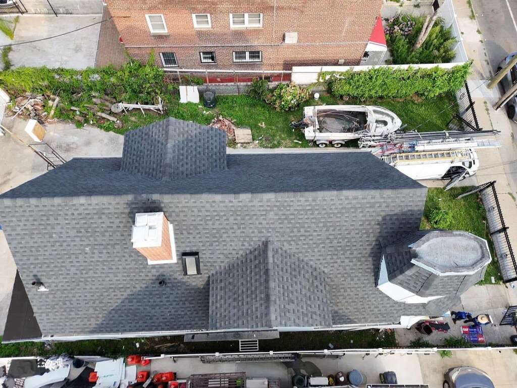 Shingle Roof, Gutter, and Soffit Replacement in Morris Park, Bronx - Detail 2