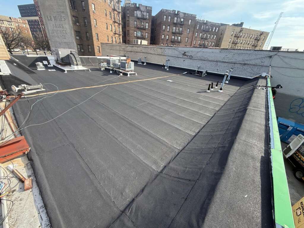 Rh renovationNew Flat Roof Installation Project in Bronx - Detail 1
