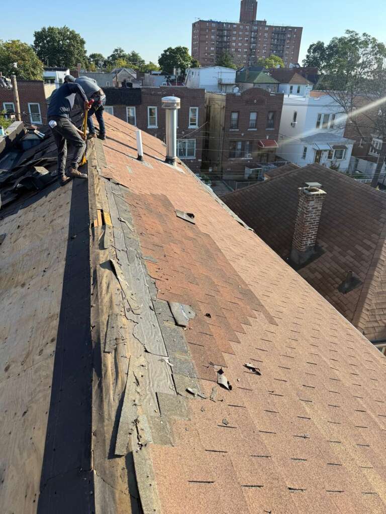 Shingle Roof & Gutter Replacement Project in the Bronx, NYC - Detail 5