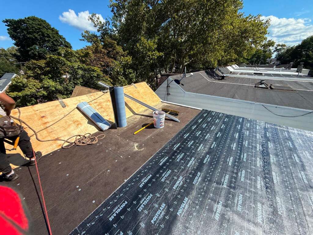 Flat Roof Replacement in the Bronx, NYC Project Completed - Detail 5
