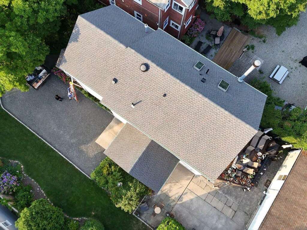 Shingle Roof Replacement and Gutter Replacement City Island, Bronx, NY - Detail 1
