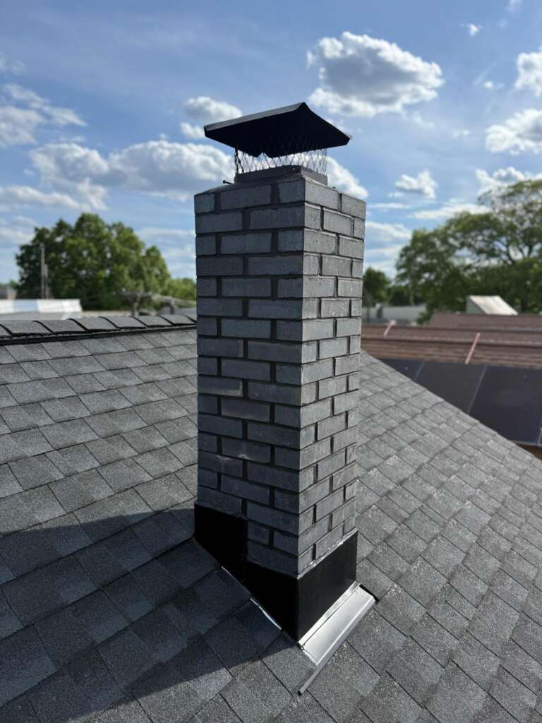 Shingle Roof Replacement, Gutter Installation & Chimney Rebuild in the Bronx, NY - Detail 5