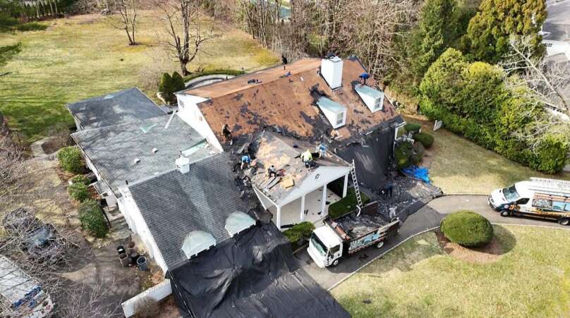 Shingle Roof Replacement, Siding Replacement, and Gutter Replacement in Scarsdale, Westchester