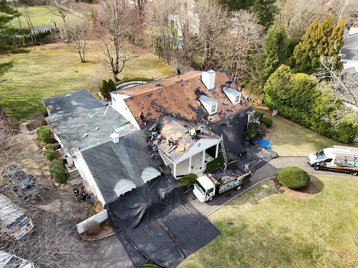 Shingle Roof Replacement, Siding Replacement, and Gutter Replacement in Scarsdale, Westchester