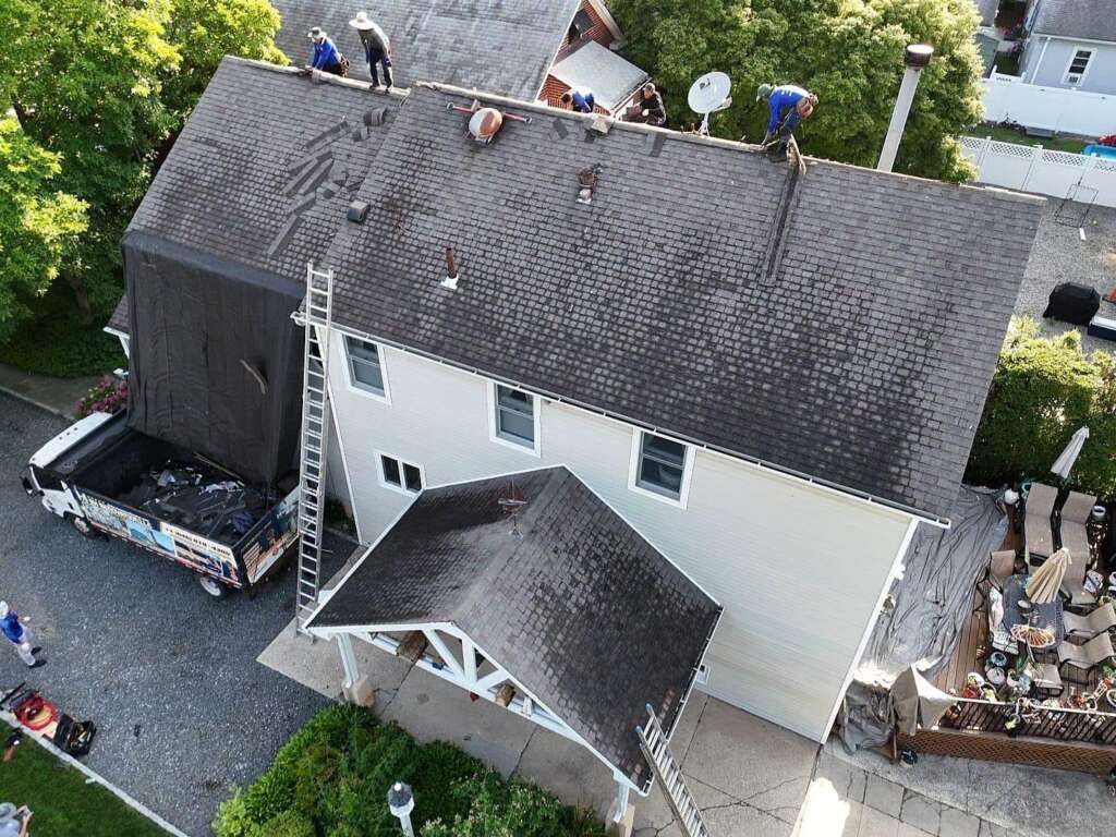 Shingle Roof Replacement and Gutter Replacement City Island, Bronx, NY - Detail 9
