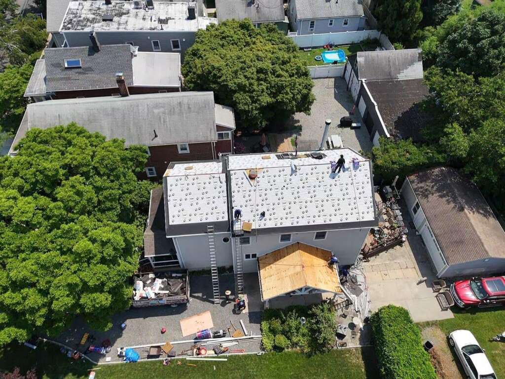 Shingle Roof Replacement and Gutter Replacement City Island, Bronx, NY - Detail 8