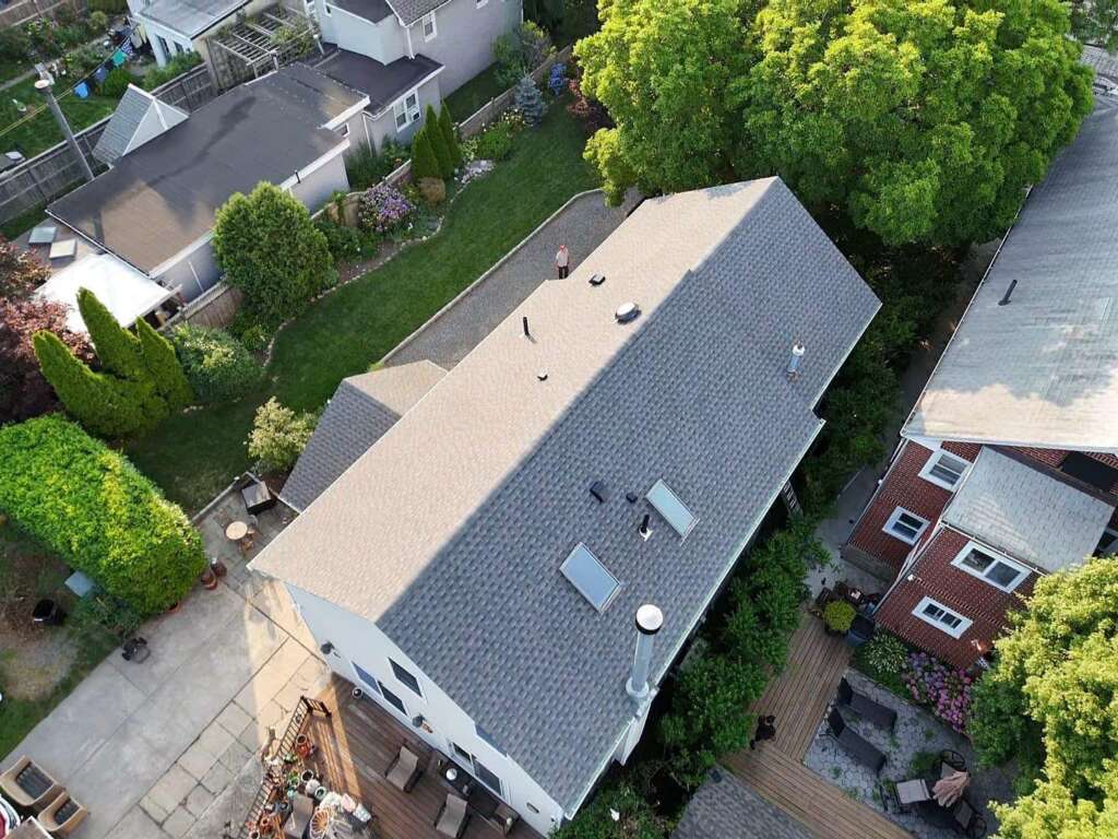 Shingle Roof Replacement and Gutter Replacement City Island, Bronx, NY - Detail 10