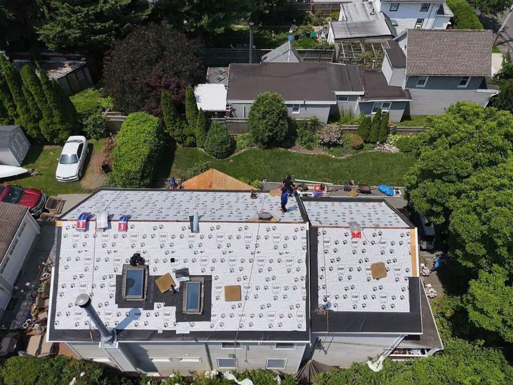 Shingle Roof Replacement and Gutter Replacement City Island, Bronx, NY - Detail 7