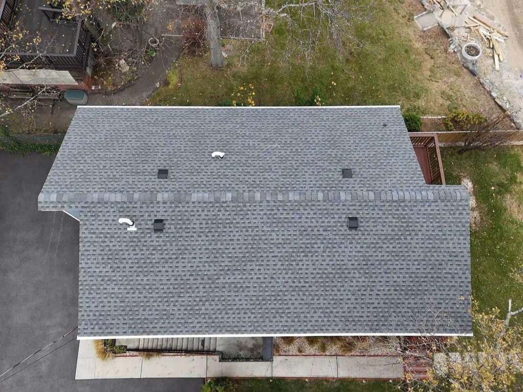 New Gutter, Plywood & Shingle Roof Installation – Bronx, NY - Detail 7