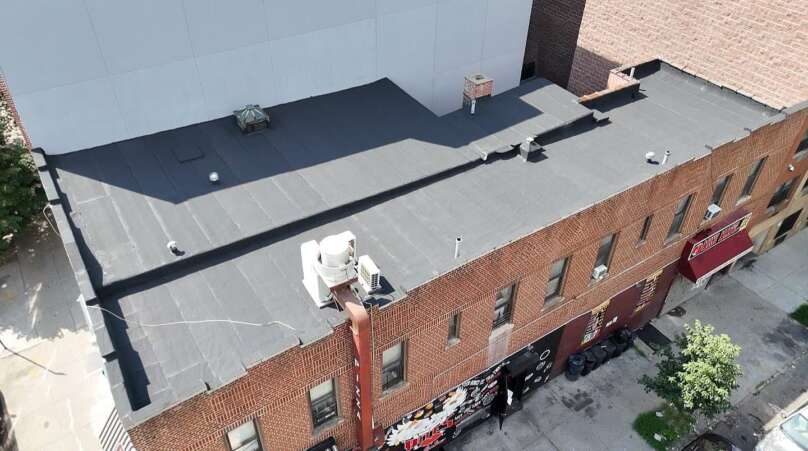 Commercial Flat Roof Installation in Bronx NY Project Shot 1