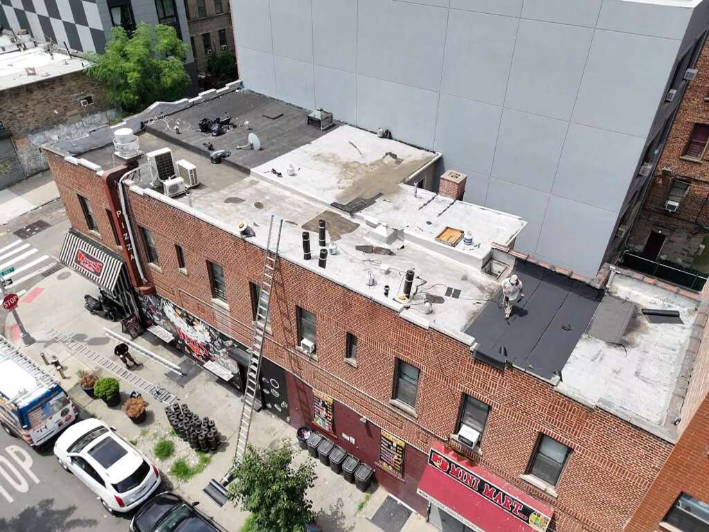 Commercial Flat Roof Installation in Bronx NY Project Shot 7