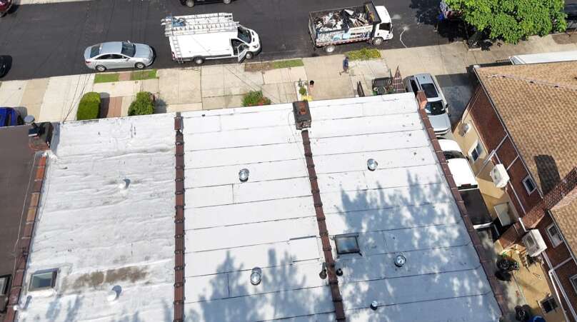 Expert Flat Roof Replacement in Bronx NY Project Shot 1
