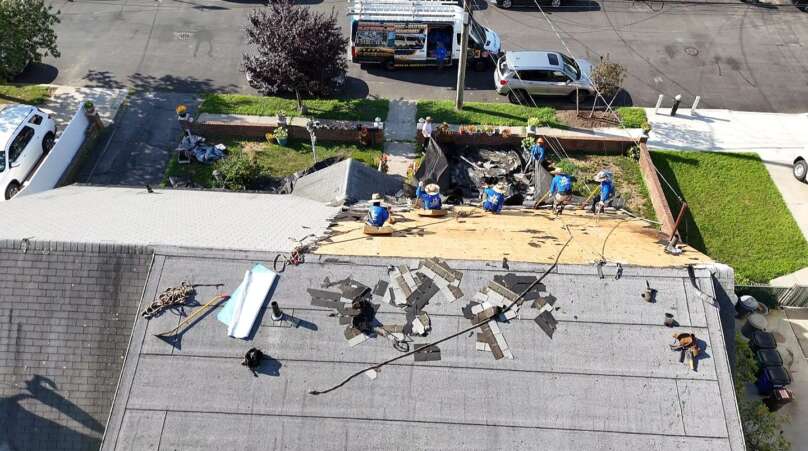 Expert Shingle Roof Replacement in the Bronx NY Project Shot 1