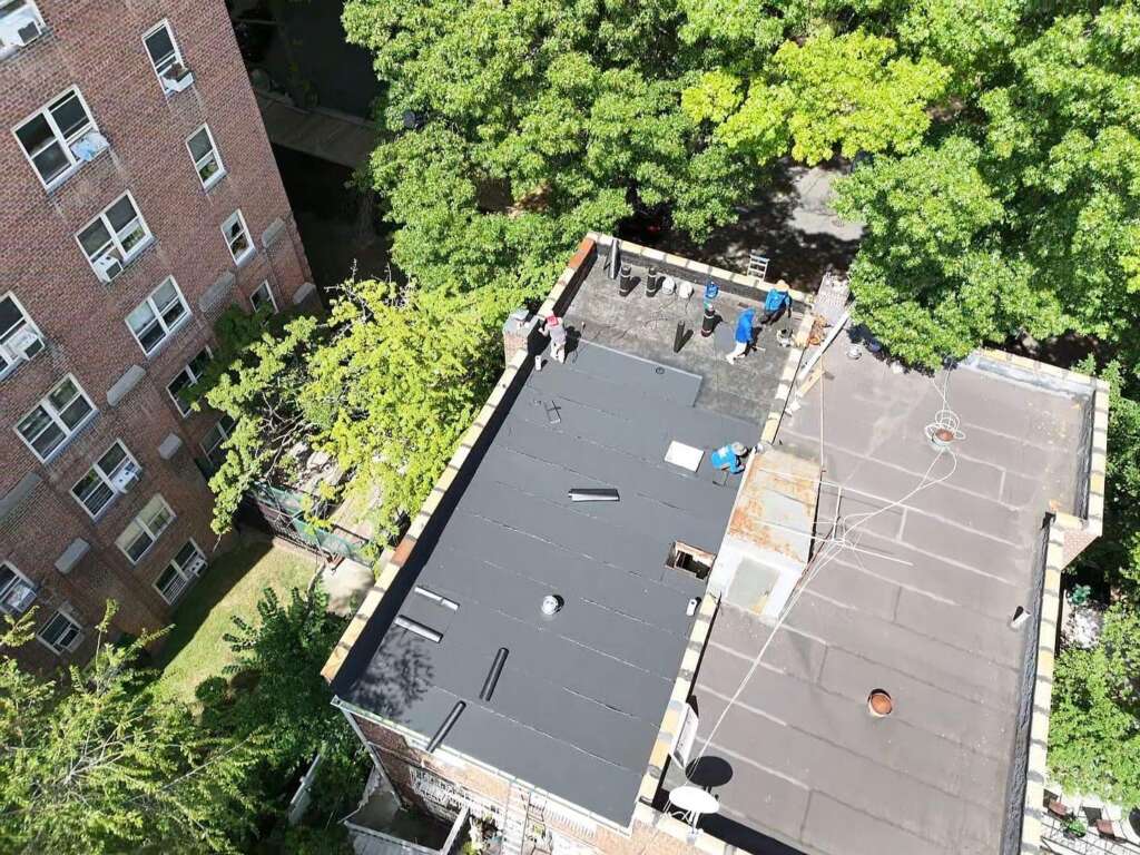 Project: Flat Roof Replacement in Morris Park Bronx NY