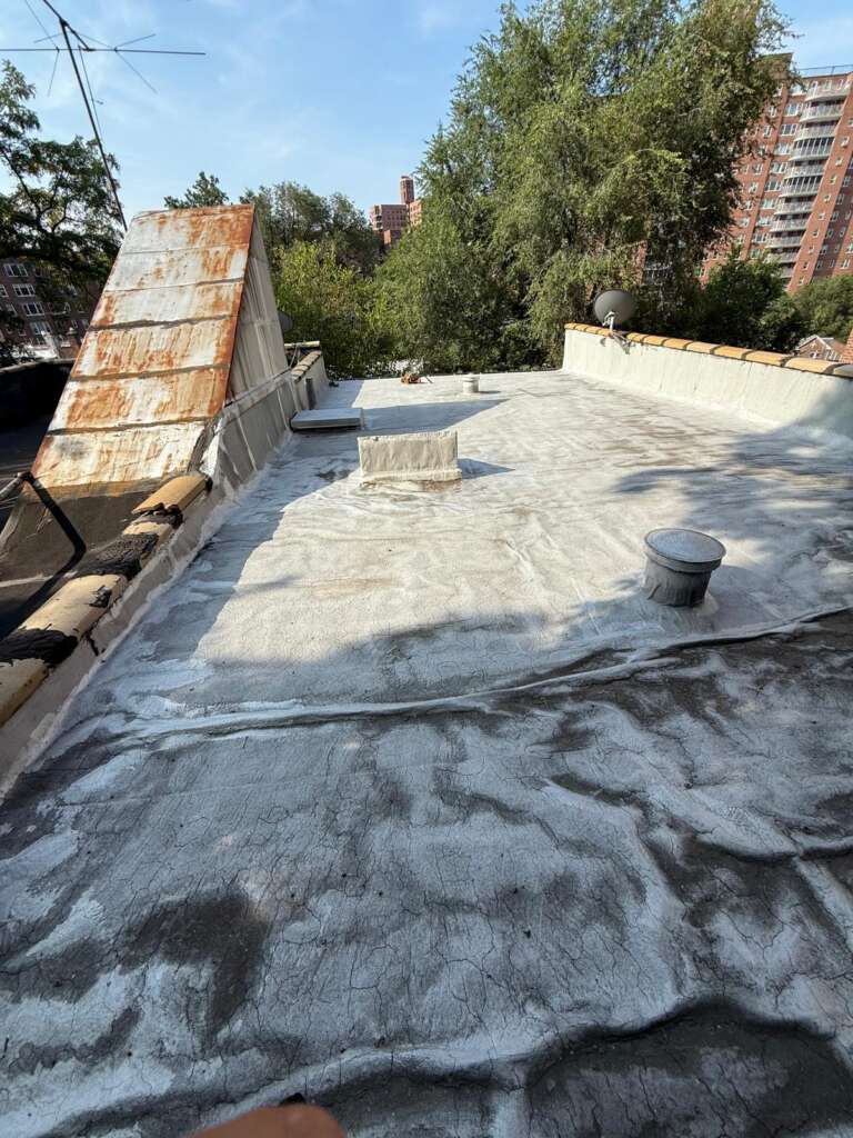 Flat Roof, Skylight & Gutter Replacement Pelham Bay Bronx NY Project Shot 3