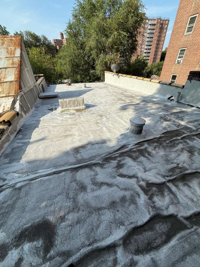 Flat Roof, Skylight & Gutter Replacement Pelham Bay Bronx NY Project Shot 6
