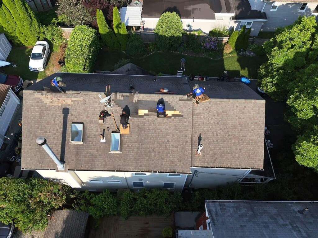 Shingle Roof Replacement and Gutter Replacement City Island, Bronx, NY - Detail 5