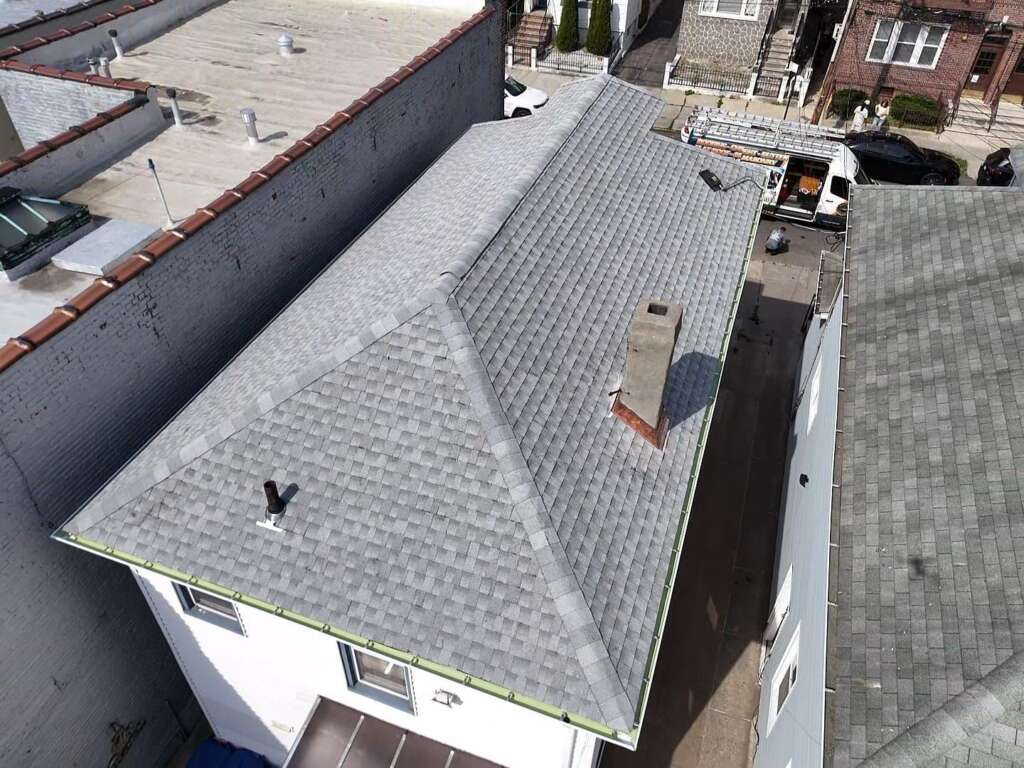 Shingle Roof, Gutter, and Soffit Replacement in Morris Park, Bronx - Detail 8